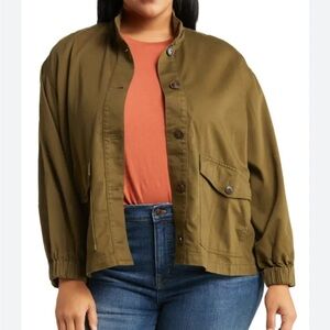 Madewell NWT Bayview Balloon Sleeve Jacket Size 3X